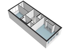 Pieter Calandlaan 411 - Amsterdam - Benedenverdieping - 3D  _2.jpg