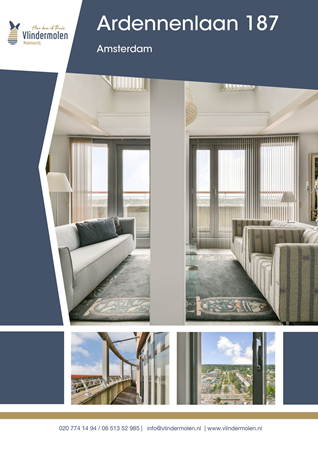 Brochure preview - Ardennenlaan 187, 1066 SE AMSTERDAM (1)
