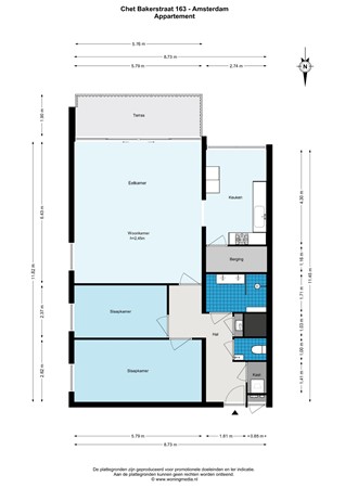Chet Bakerstraat 163, 1066 GJ Amsterdam - 