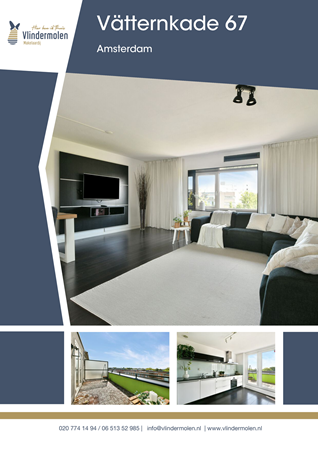 Brochure preview - Vätternkade 67, 1060 PK AMSTERDAM (1)