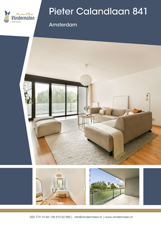 Brochure preview - Pieter Calandlaan 841, 1069 SC AMSTERDAM (1)