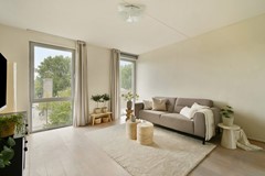 Te koop: Modern gelijkvloers wonen met balkon, lift en eigen parkeerplaats