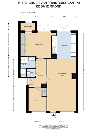 Mr. G. Groen van Prinstererlaan 79, 1181 TP Amstelveen - Begane Grond - 2D.jpg