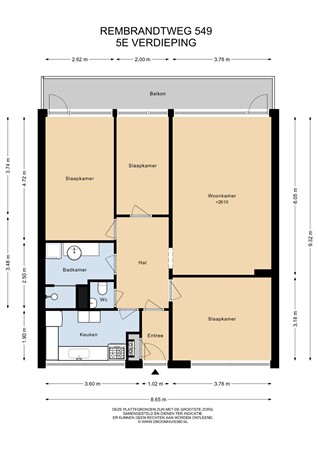 Rembrandtweg 549, 1181 GS Amstelveen - 