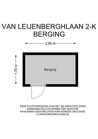 Van Leijenberghlaan 2K, 1082 GM Amsterdam - Berging - 2D.jpg