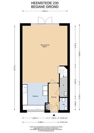 Heemstede 230, 1187 MG Amstelveen - Begane Grond - 2D.jpg