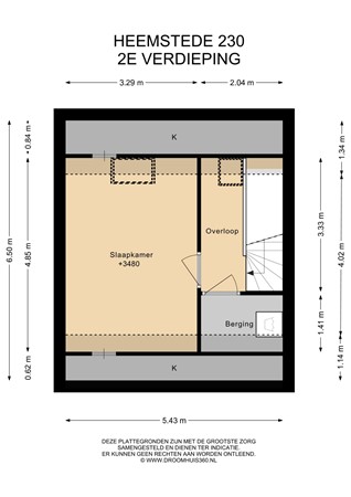 Heemstede 230, 1187 MG Amstelveen - 2E Verdieping - 2D.jpg