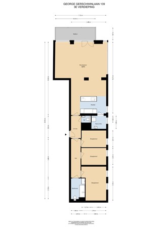 George Gershwinlaan 139, 1082 MT Amsterdam - 3E Verdieping - 2D.jpg