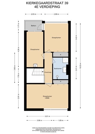 Kierkegaardstraat 39, 1185 AH Amstelveen - 4E Verdieping - 2D.jpg