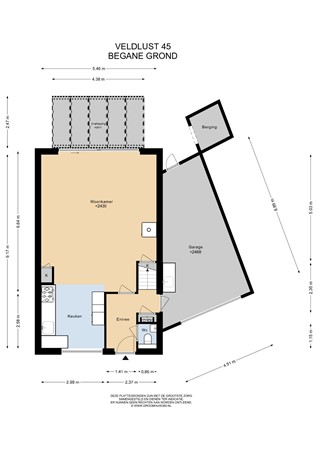 Veldlust 45, 1188 JL Amstelveen - Begane Grond - 2D.jpg