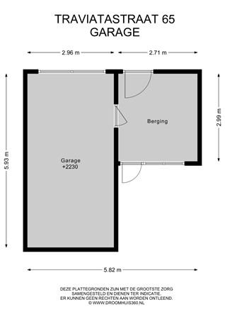 Traviatastraat 65, 1183 NZ Amstelveen - Garage - 2D.jpg