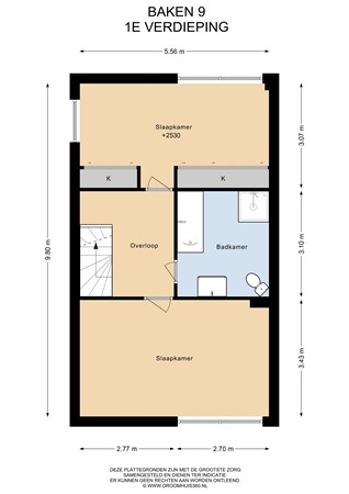 Baken 9, 1186 DB Amstelveen - 1E Verdieping - 2D.jpg