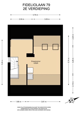 Fideliolaan 79, 1183 PH Amstelveen - 2E Verdieping - 2D.jpg