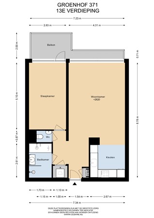 Groenhof 371, 1186 GM Amstelveen - 13E Verdieping - 2D.jpg