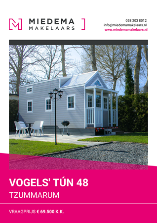 Brochure preview - Vogels' Tún 48, 8851 HV TZUMMARUM (1)