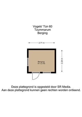 Vogels' Tún 60, 8851 HV Tzummarum - Berging - 2D.jpg