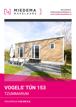 Brochure preview - Vogels' Tún 153, 8851 HT TZUMMARUM (1)