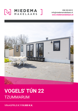 Brochure preview - Vogels' Tún 22, 8851 HV TZUMMARUM (1)