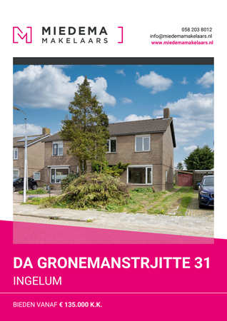 Brochure preview - Da Gronemanstrjitte 31, 9038 TL INGELUM (1)