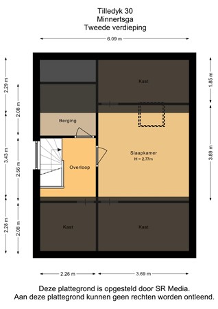 Tilledyk 30, 9047 KK Minnertsga - Tweede verdieping - 2D.jpg