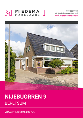 Brochure preview - Nijebuorren 9, 9041 CM BERLTSUM (1)