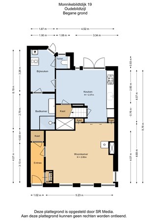 Monnikebildtdijk 19, 9078 VB Oudebildtzijl - Begane grond - 2D.jpg