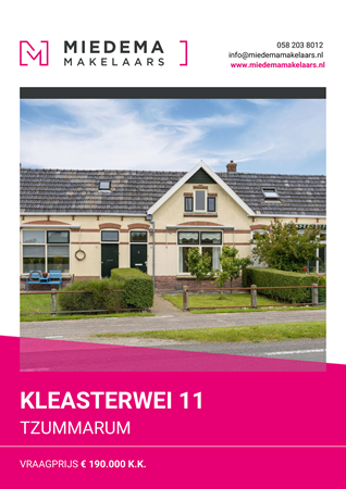 Brochure preview - Kleasterwei 11, 8851 GP TZUMMARUM (1)