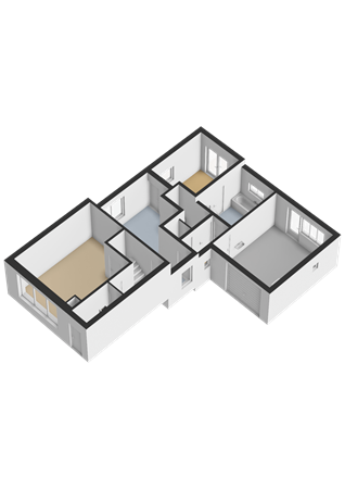 Oudebildtdijk 292, 9076 GJ Sint Annaparochie - Begane grond - 3D.png