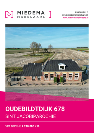 Brochure preview - Brochure - Oudebildtdijk 678 - Sint Jacobiparochie.pdf