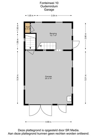 Fonteinwei 10, 8567 JT Oudemirdum - Garage - 2D.jpg