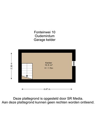 Fonteinwei 10, 8567 JT Oudemirdum - Garage kelder - 2D.jpg