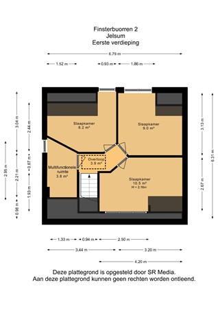 Finsterbuorren 2, 9057 LD Jelsum - Eerste verdieping - 2D.jpg