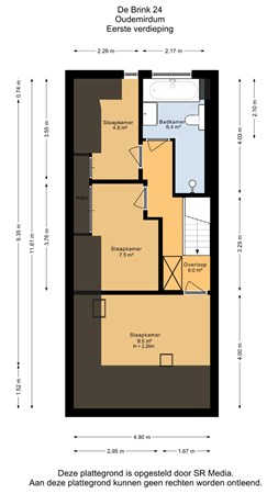 De Brink 24, 8567 JD Oudemirdum - Eerste verdieping - 2D.jpg