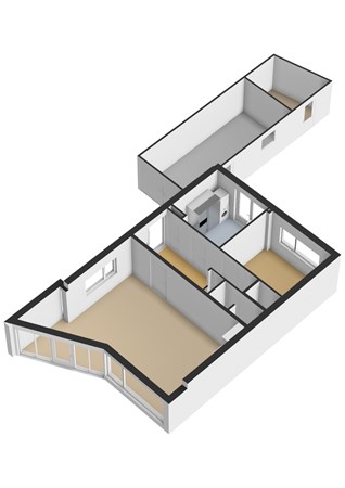 Eise Eisingastrjitte 26, 9035 BR Dronryp - Eise Eisimgastrjitte 26_Begane grond_3D.jpg