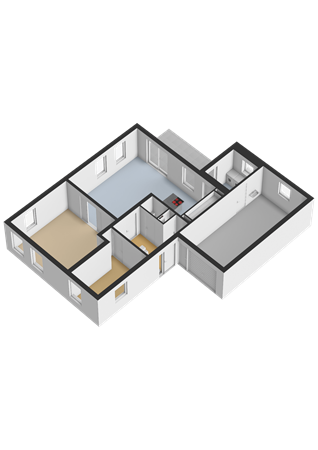 Stinzelân 15, 9047 HH Minnertsga - Begane grond - 3D.png