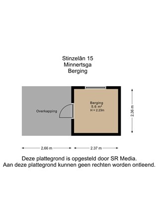 Stinzelân 15, 9047 HH Minnertsga - Berging - 2D.jpg