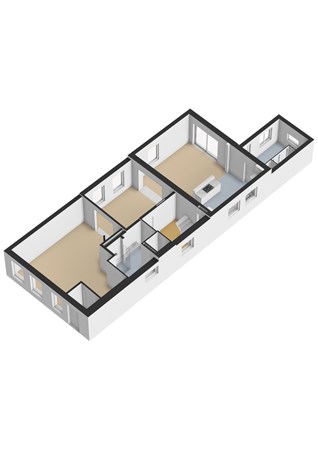 Buorren 85, 9041 AZ Berltsum - Buorren 85_Begane grond_3D.jpg