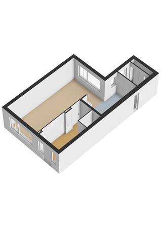 Poaitrije 17, 9054 KV Hijum - Poaitrije 17-Begane grond-3D.jpg