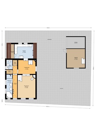 Oudebildtdijk 366, 9072 AC Nij Altoenae - Oudebildtdijk 366 - Situatie - 2D.jpg