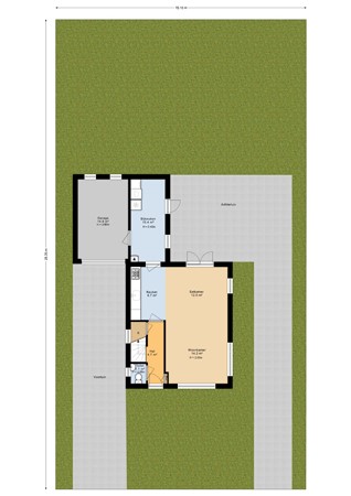 Beuckelaerstraat 44, 9076 AZ Sint Annaparochie - Beuckelaerstraat 44 - Situatie - 2D.jpg