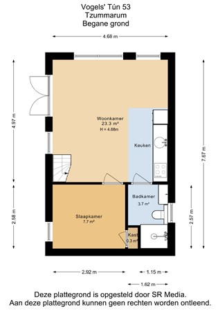 Vogels' Tún 53, 8851 HT Tzummarum - Begane grond - 2D.jpg
