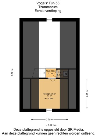 Vogels' Tún 53, 8851 HT Tzummarum - Eerste verdieping - 2D.jpg
