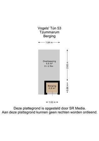 Vogels' Tún 53, 8851 HT Tzummarum - Berging - 2D.jpg