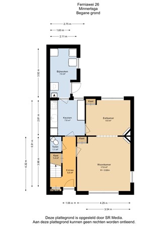 Ferniawei 26, 9047 KP Minnertsga - Begane grond - 2D.jpg