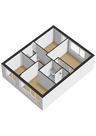 Kopkewier 22, 9073 GP Marrum - Kopkewier 22 - 1e verdieping - 3D.jpg