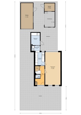 Kopkewier 22, 9073 GP Marrum - Kopkewier 22 - Situatie - 2D.jpg