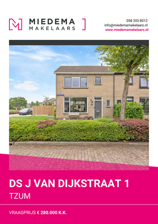 Brochure preview - Ds J Van Dijkstraat 1, 8804 RC TZUM (1)