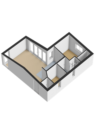 Vogels' Tún 137, 8851 HT Tzummarum - Begane grond - 3D.png
