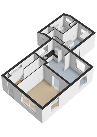 Skoallestrjitte 7, 9041 BL Berltsum - Begane grond - 3D.png