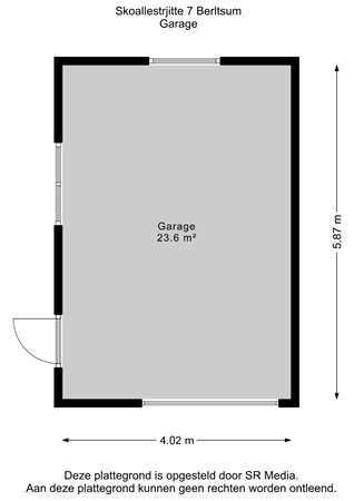 Skoallestrjitte 7, 9041 BL Berltsum - Garage - 2D.jpg